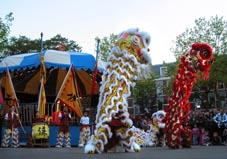 Xia Quan Tai Chi Kung Fu Nederland Rotterdam Opening Operadagen lion dance